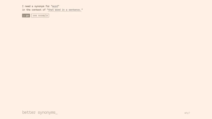 Better Synonyms