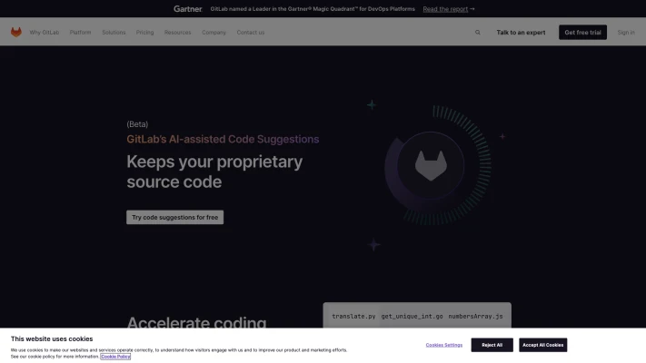 Gitlab code suggestions