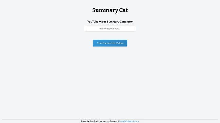 Summary Cat