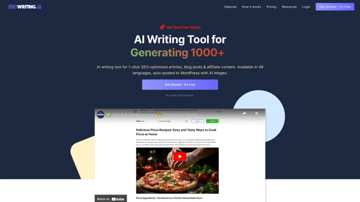 SEO Writing AI