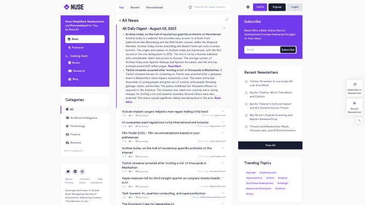 Nuse