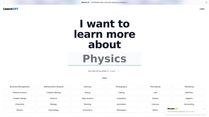 LearnGPT